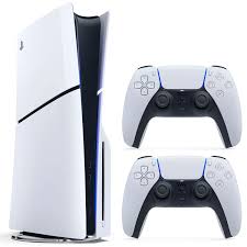Sony PlayStation 5 console with DualSense controllers